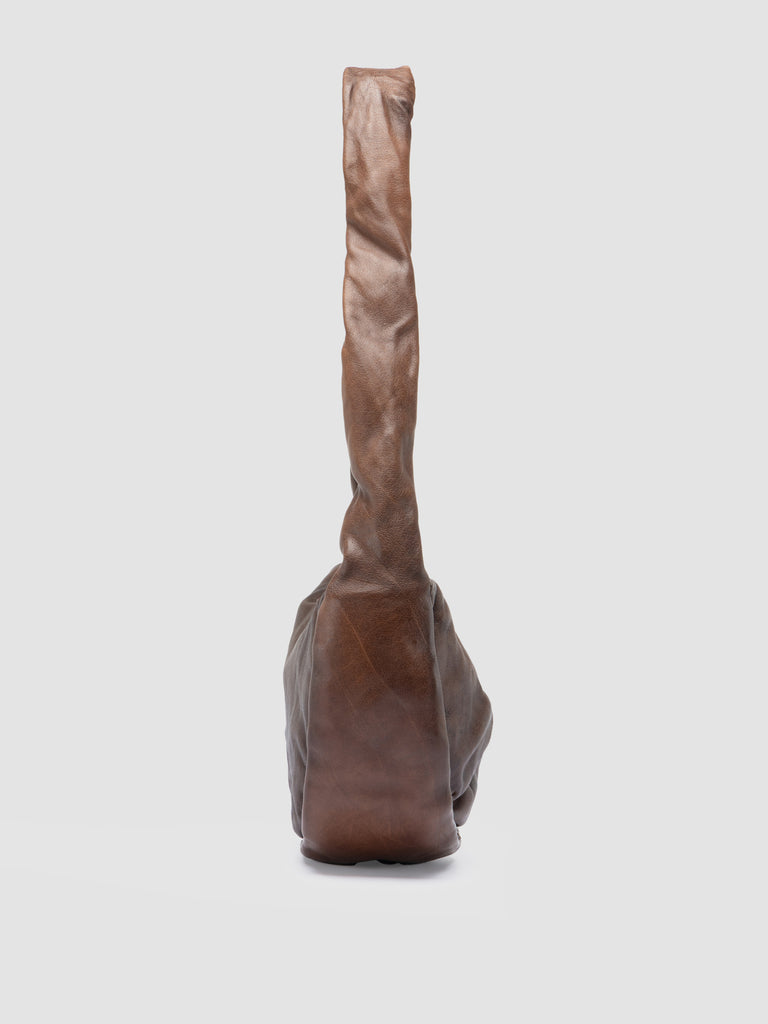 BOLINA 046 - Borsa Crossbody in Pelle Marrone