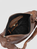 BOLINA 046 - Borsa Crossbody in Pelle Marrone