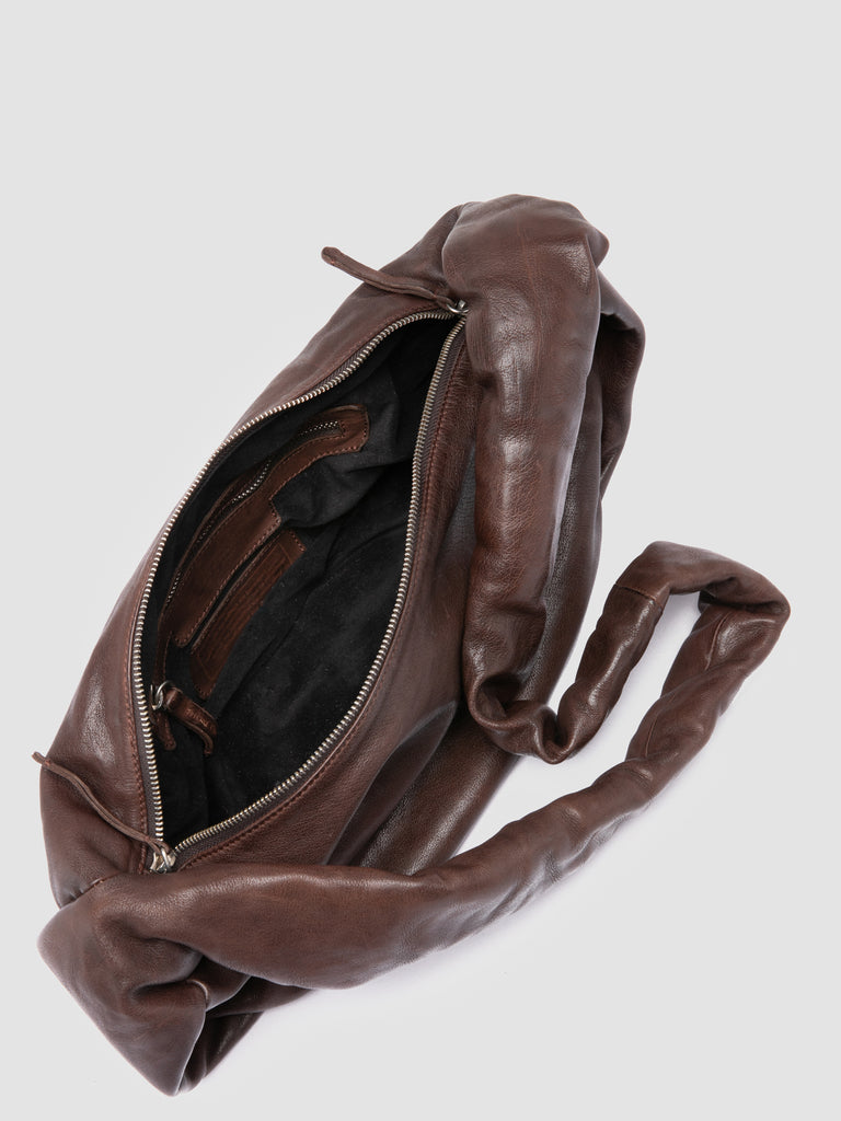 BOLINA 046 - Brown Leather Crossbody Bag