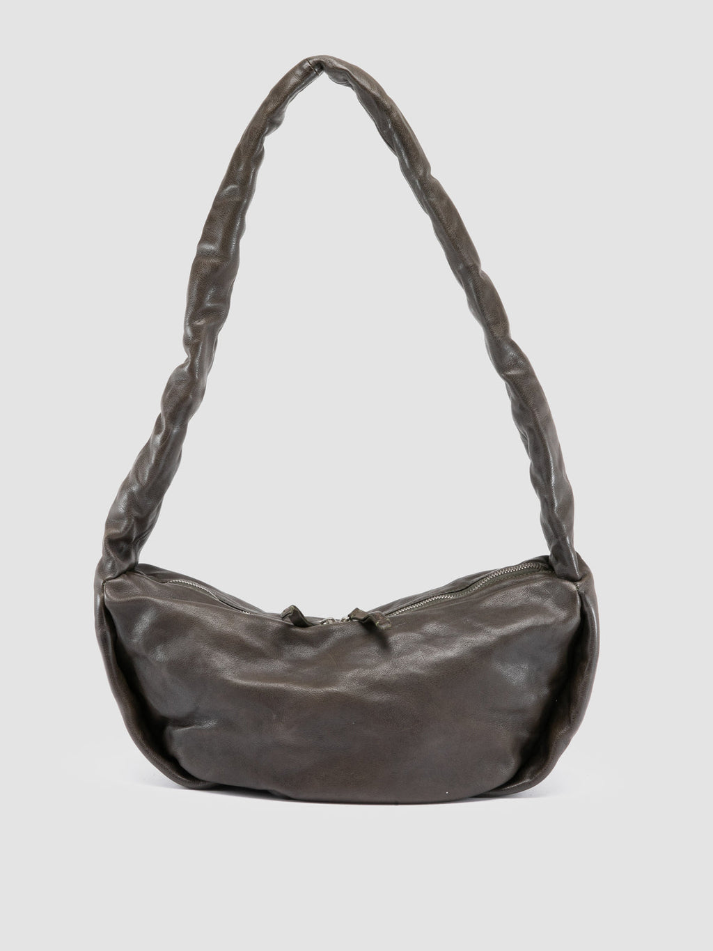 BOLINA 046 - Borsa Crossbody in Pelle Verde - image 1,side view