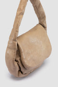 BOLINA 047 - Taupe Leather Crossbody Bag