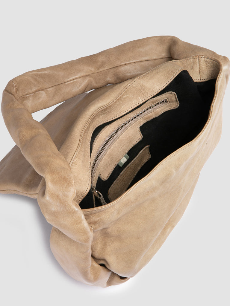 BOLINA 047 - Borsa Crossbody in Pelle Tortora