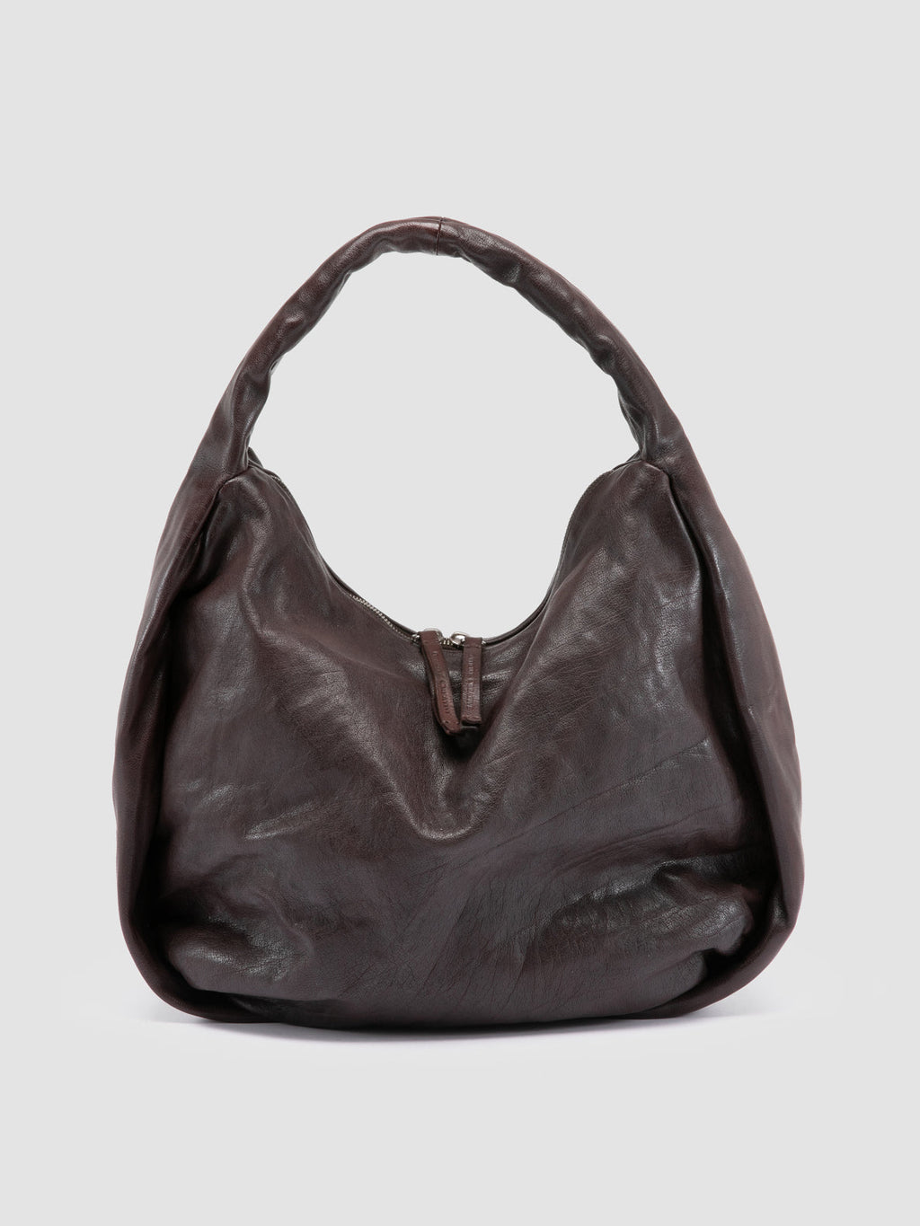 BOLINA 048 - Borsa a Tracolla in Pelle Marrone - image 1,side view