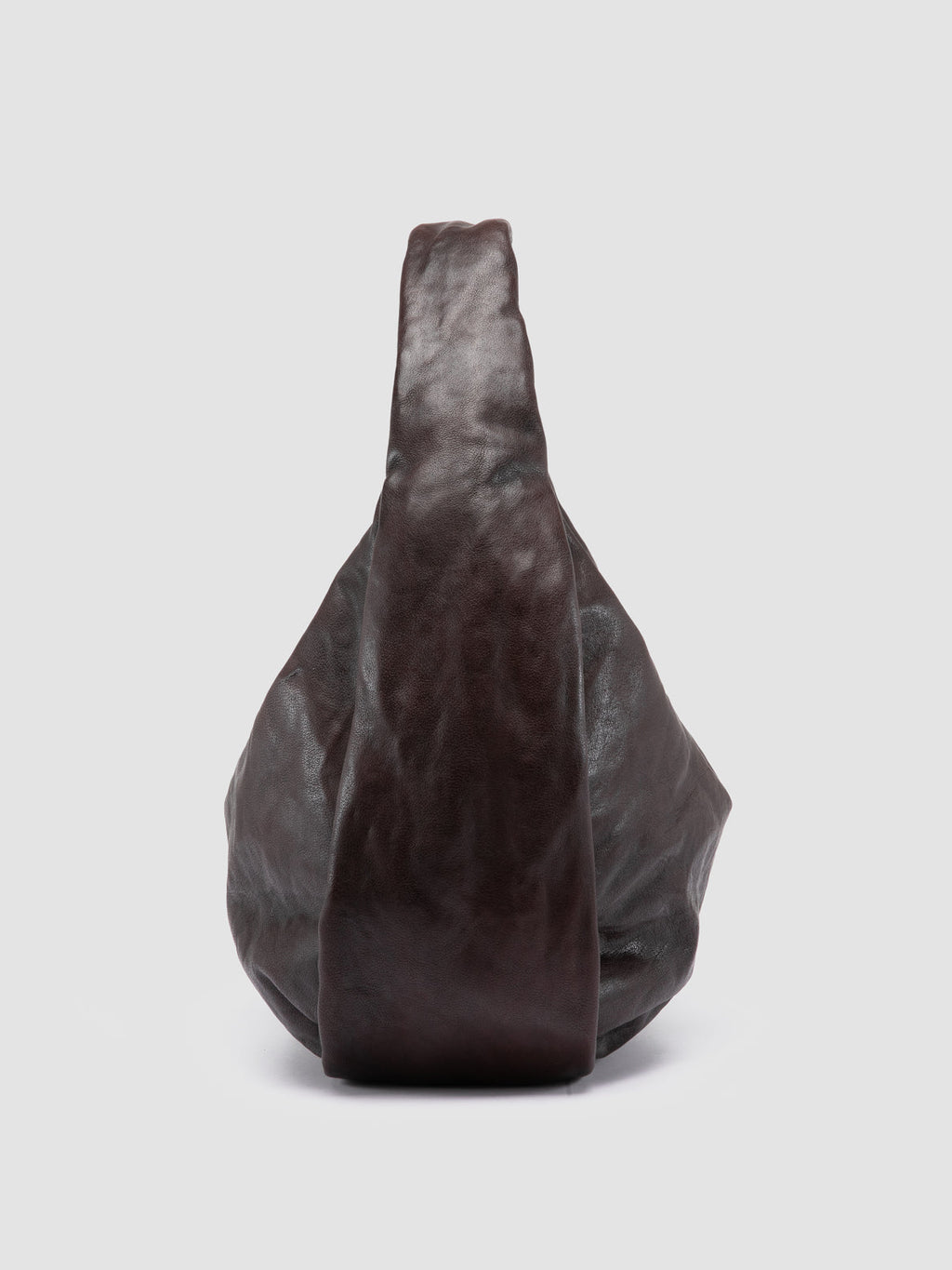 BOLINA 048 - Borsa a Tracolla in Pelle Marrone - image 6,side view