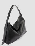 MADERNA 002 - Black Leather Crossbody Bag - thumb image 2,side view