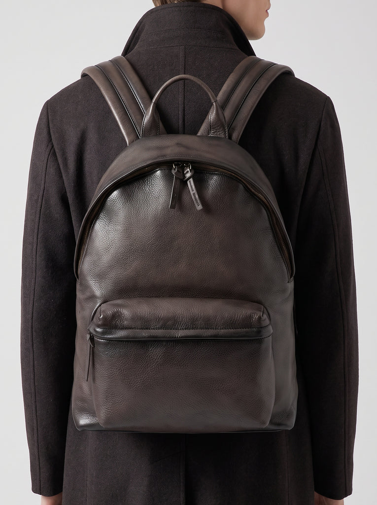 OC PACK 001 - Zaino in Pelle Marrone