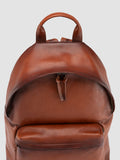 OC PACK 001 - Zaino in Pelle Marrone - thumb image 2,side view