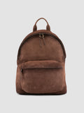 OC PACK 001 - Brown Suede Backpack - thumb image 1,side view