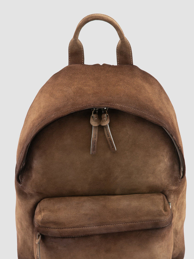 OC PACK 001 - Green Suede Backpack