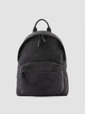 OC PACK 001 - Black Suede Backpack - thumb image 1,side view