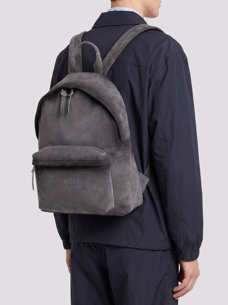 OC PACK 001 - Zaino in Pelle Scamosciata Grigia
