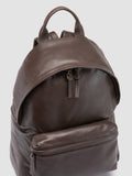 OC PACK 001 - Zaino in Pelle Marrone - thumb image 2,side view
