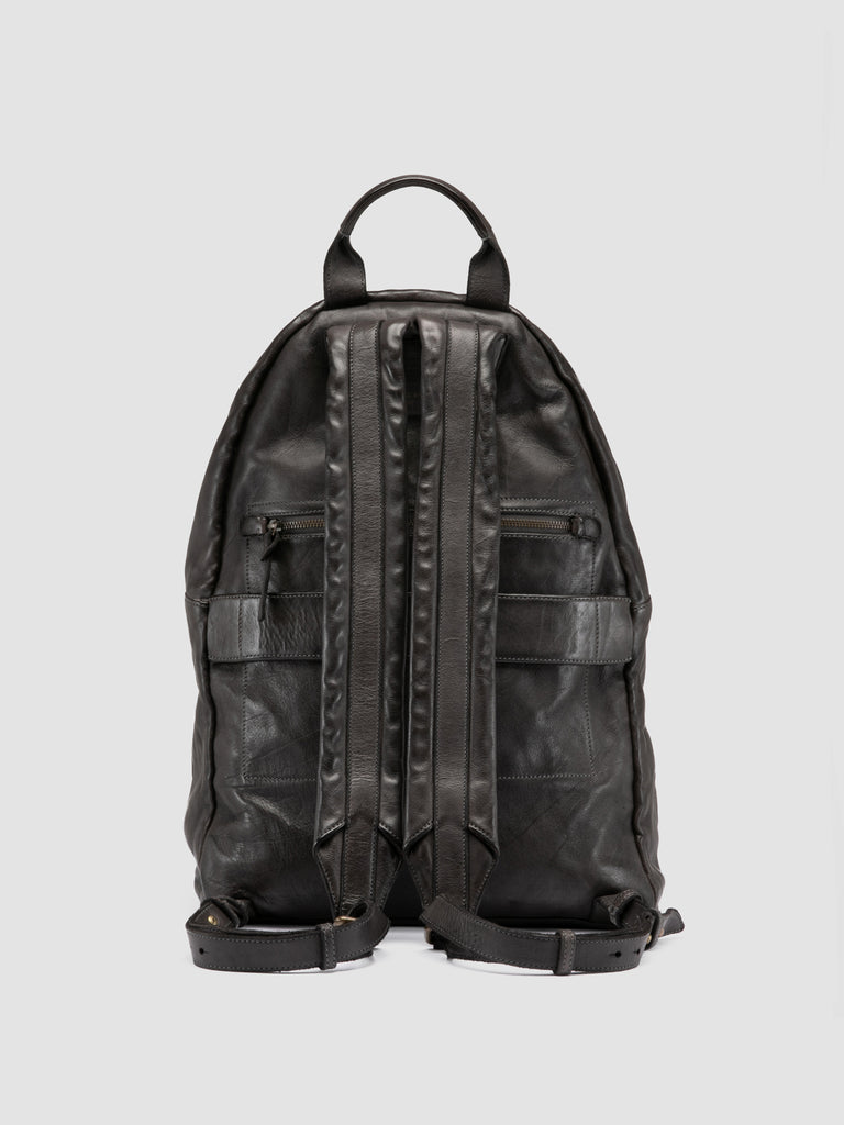OC PACK 004 - Grey Leather Backpack