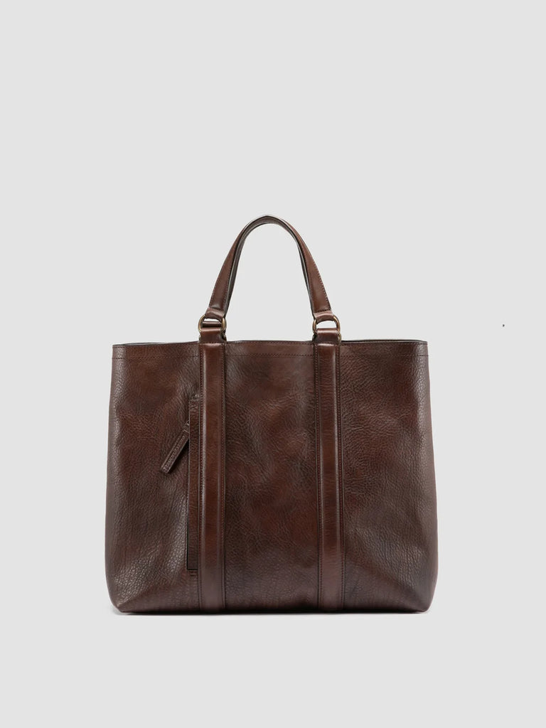 RARE 050 - Brown Leather Briefcase