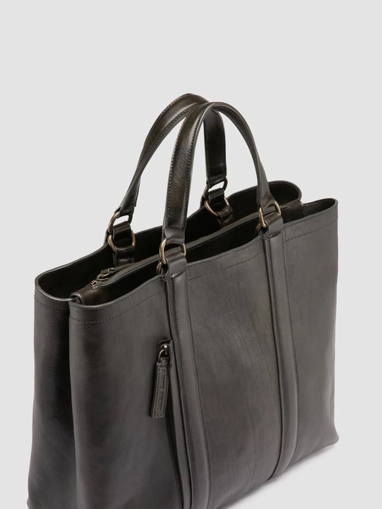 RARE 050 - Green Leather Briefcase-hover