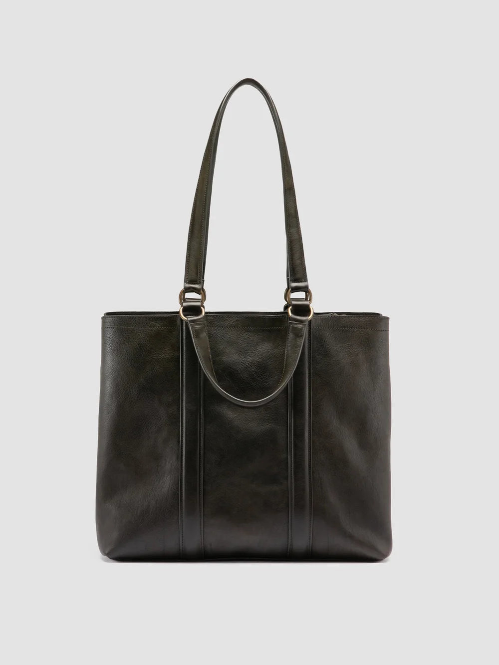 RARE 050 - Valigetta in Pelle Verde - image 4,side view