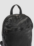RECRUIT 019 - Black Leather Backpack - image OCBRECR19IGNIS1000TU0 - 2