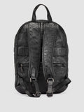 RECRUIT 019 - Black Leather Backpack - image OCBRECR19IGNIS1000TU0 - 4