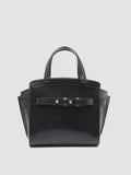 SADDLE 009 - Borsa a mano in Pelle Nera