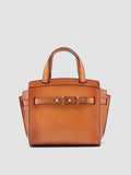 SADDLE 009 - Brown Leather Hand Bag - thumb image 1,side view