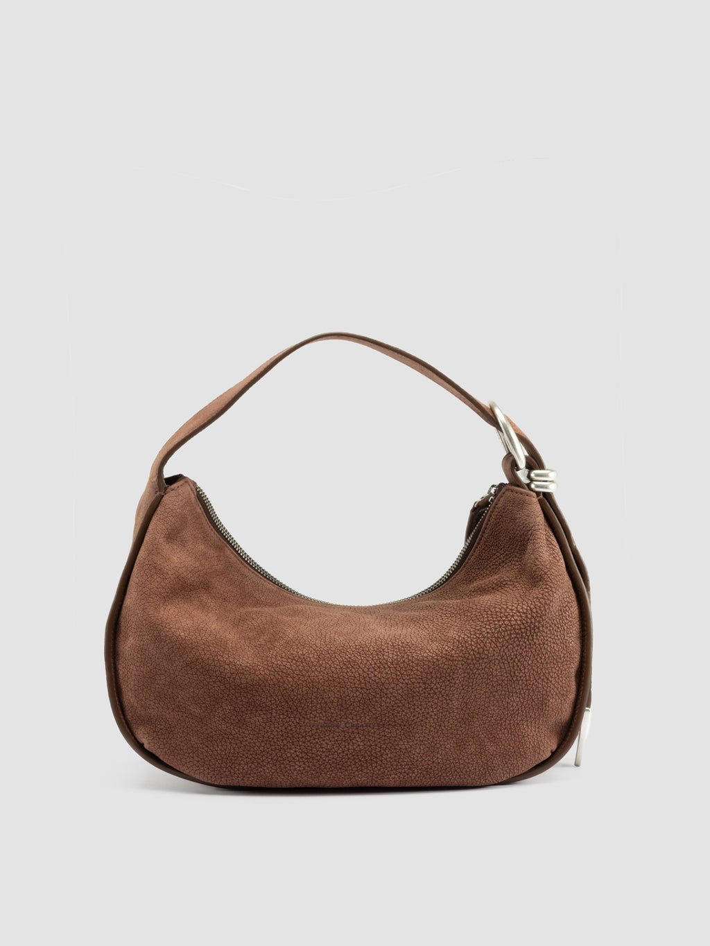 TOOLS 001 - Borsa a Mano in Pelle Marrone - image 4,side view