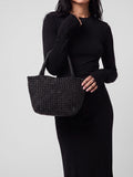 VICKY 001 - Borsa a Mano in Pelle Nera - thumb image 2,side view