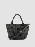 VICKY 001 - Borsa a Mano in Pelle Nera - thumb image 1,side view