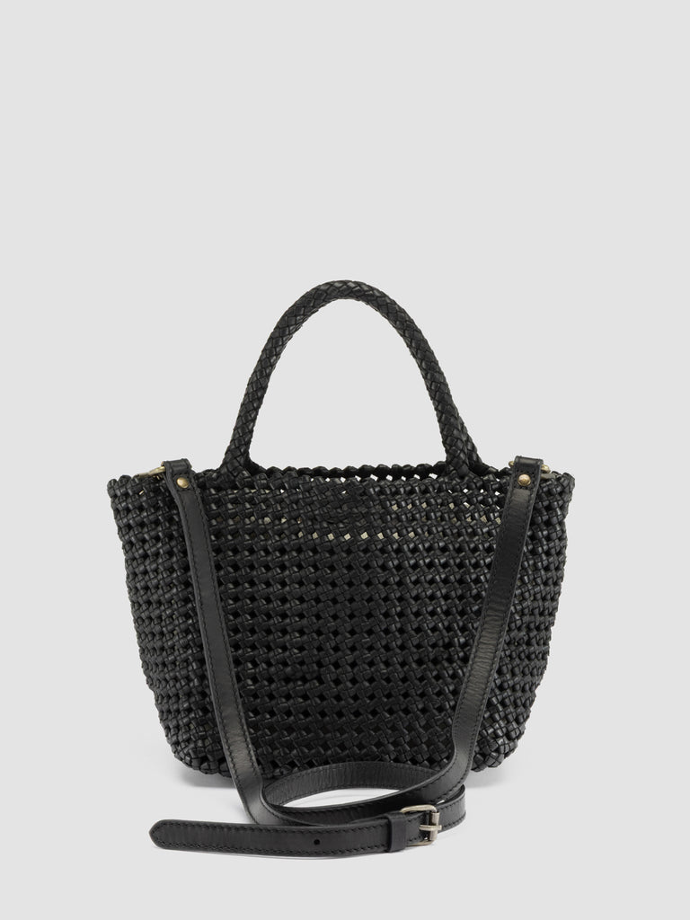 VICKY 001 - Borsa a Mano in Pelle Nera