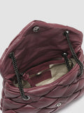 OC CLASS 053 Massive - Burgundy Leather Shoulder Bag