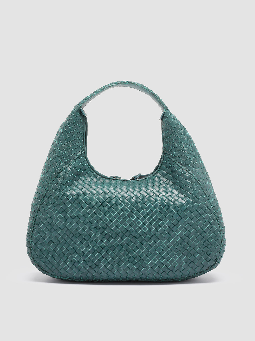 OC CLASS 58 - Borsa Hobo in Pelle Verde