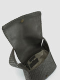 OC CLASS 062 Woven - Grey Leather Shoulder Bag