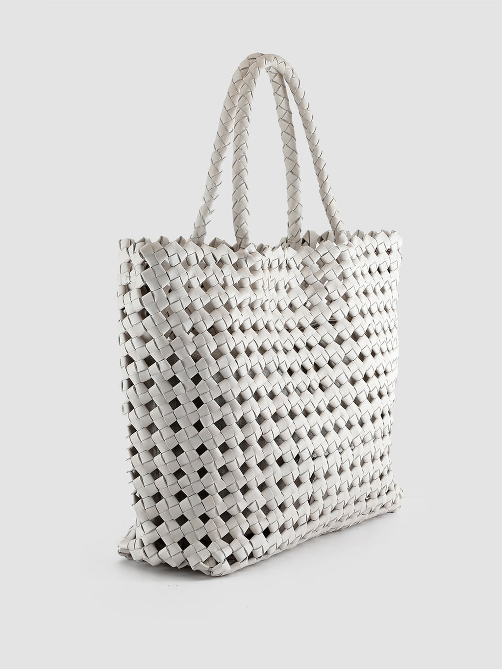 OC CLASS 35 Button - White Shoulder Bag