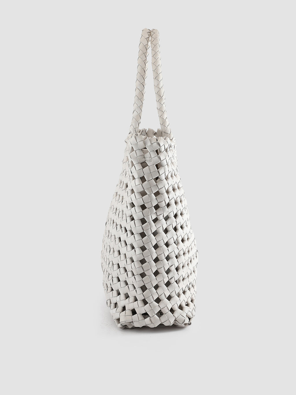 OC CLASS 35 Button - White Shoulder Bag