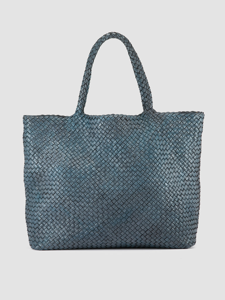 OC CLASS 35 - Borsa a Spalla in Pelle Blu