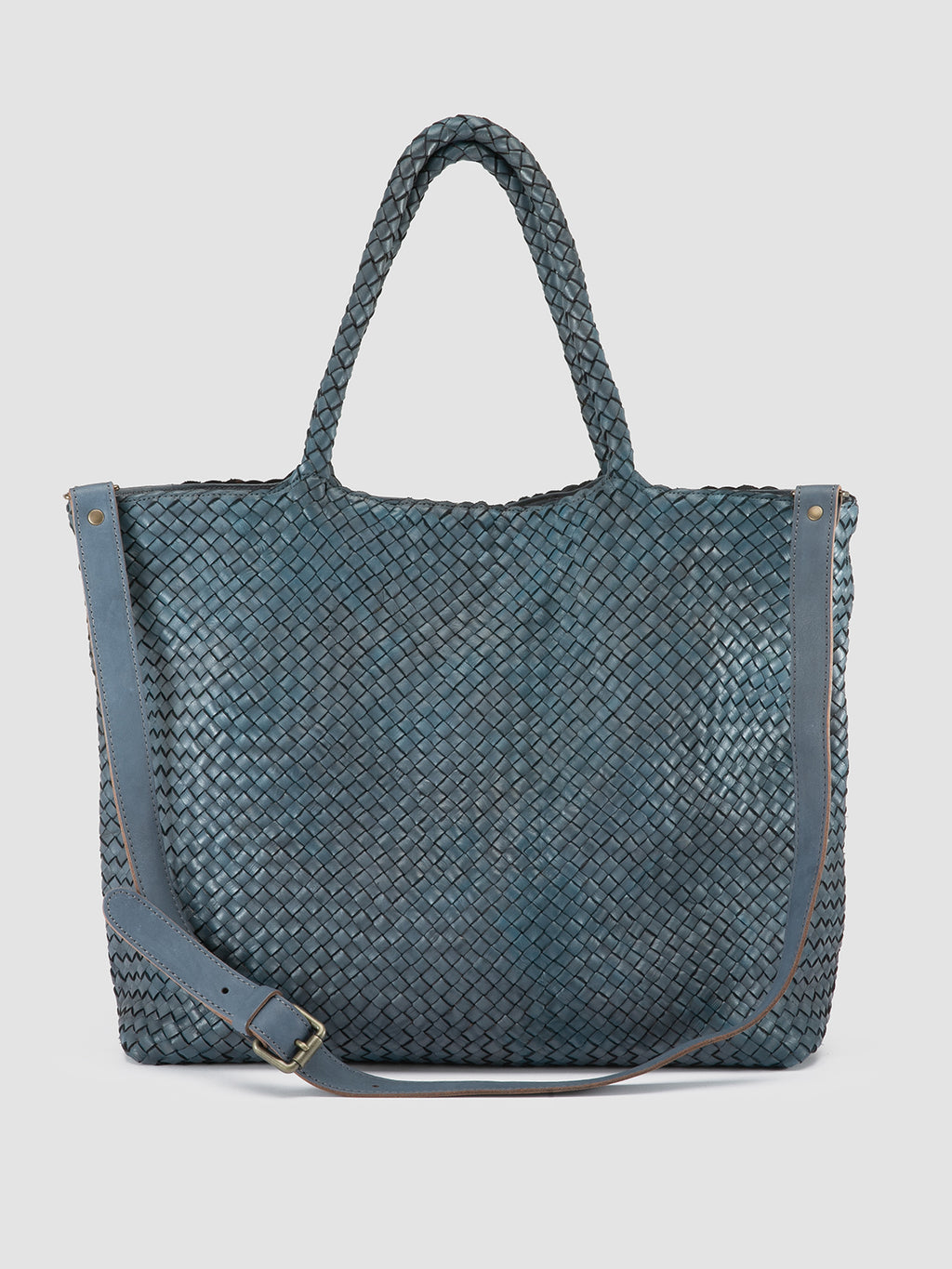 OC CLASS 35 - Borsa a Spalla in Pelle Blu