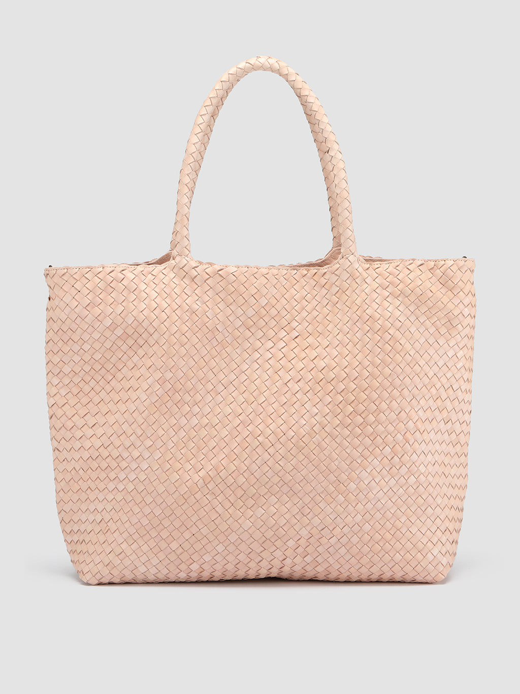 OC CLASS 35 Woven - Rose Woven Leather Shoulder Bag