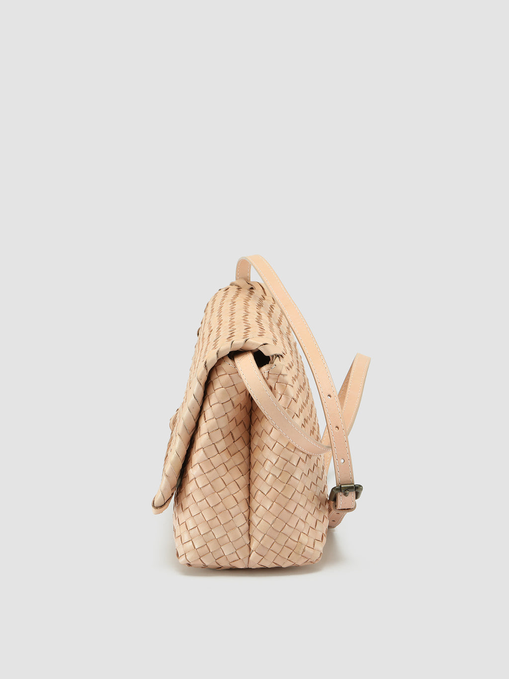 OC CLASS 46 Woven - Rose Leather crossbody bag