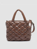 OC CLASS 48 Massive - Brown Leather Handbag