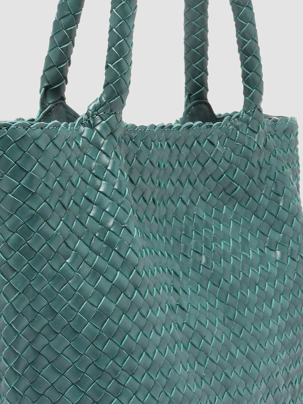 OC CLASS 48 - Tote Bag in Pelle Verde