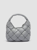 OC CLASS 50 Massive - Grey Leather Hobo Bag