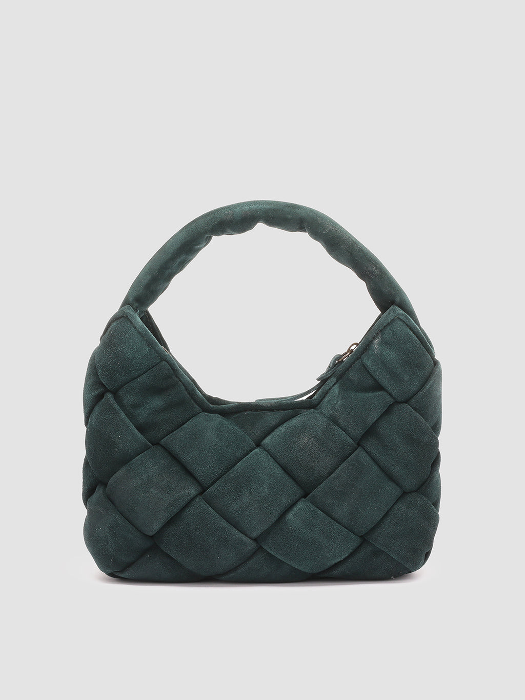 OC CLASS 50 Massive - Green Suede Hobo Bag