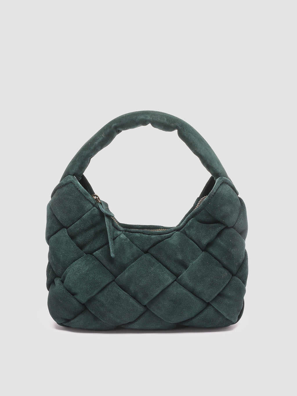 OC CLASS 50 Massive - Green Suede Hobo Bag