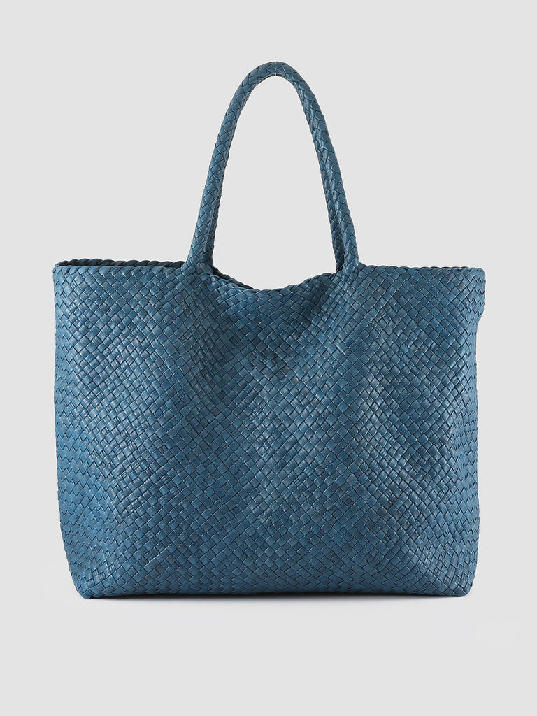 OC CLASS 35 - Borsa a Spalla in Pelle Blu