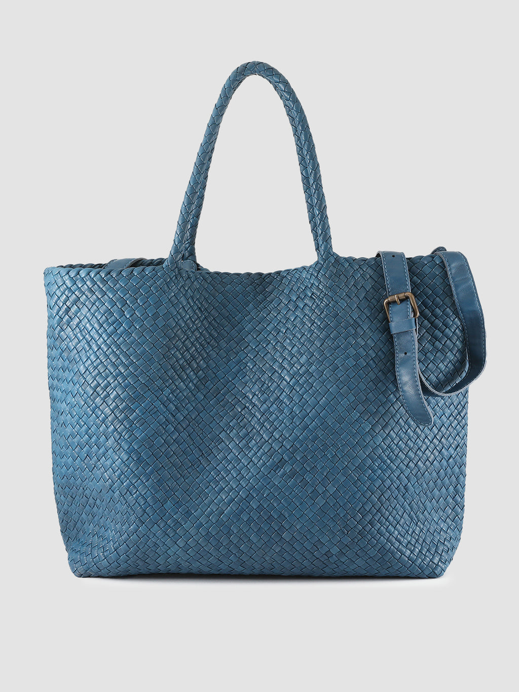 OC CLASS 35 - Borsa a Spalla in Pelle Blu