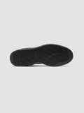 THE ANSWER 101 - Black Leather Low Top Sneakers - thumb image 5,side view