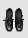 BALLET 101 - Sneaker in Pelle Nera - thumb image 2,side view