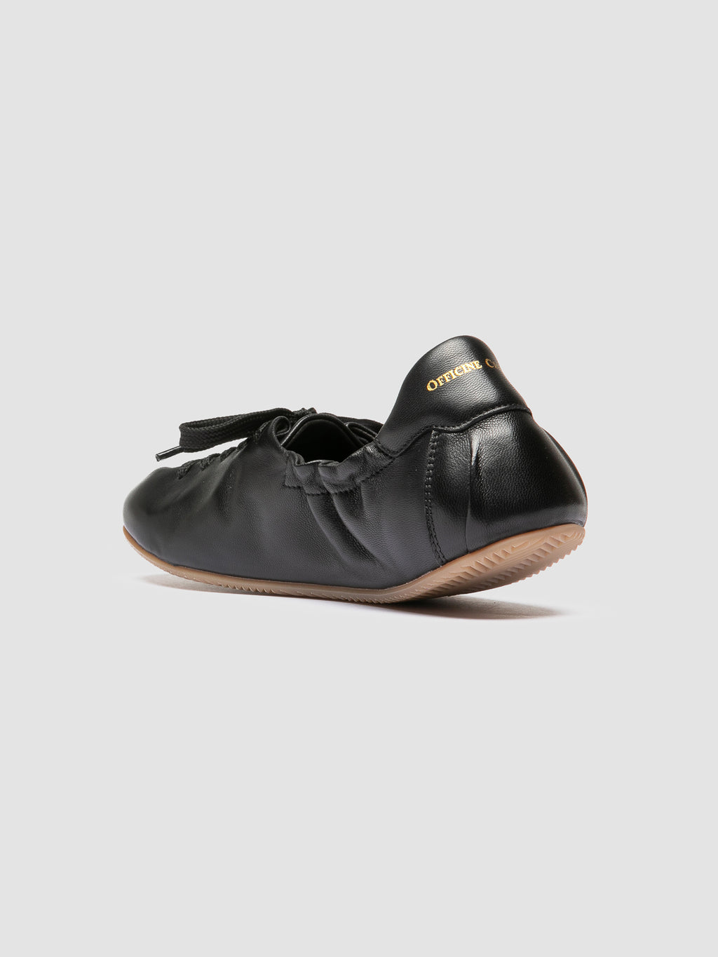 BALLET 101 - Sneaker in Pelle Nera - image 4,side view