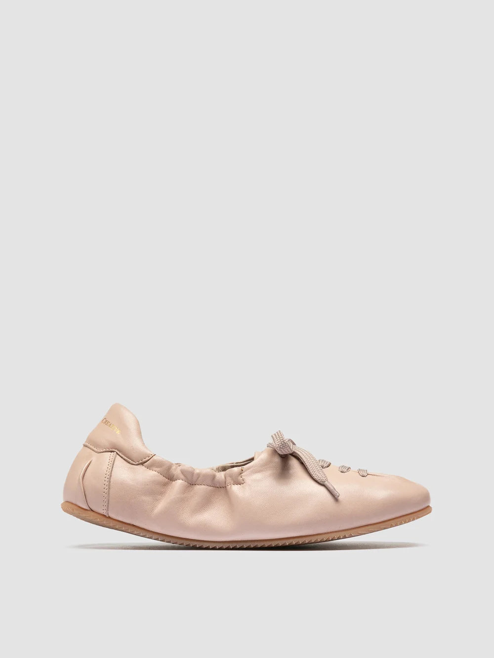 BALLET 101 - Sneaker in Pelle Avorio - image 1,side view