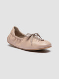 BALLET 101 - Sneaker in Pelle Avorio - thumb image 3,side view