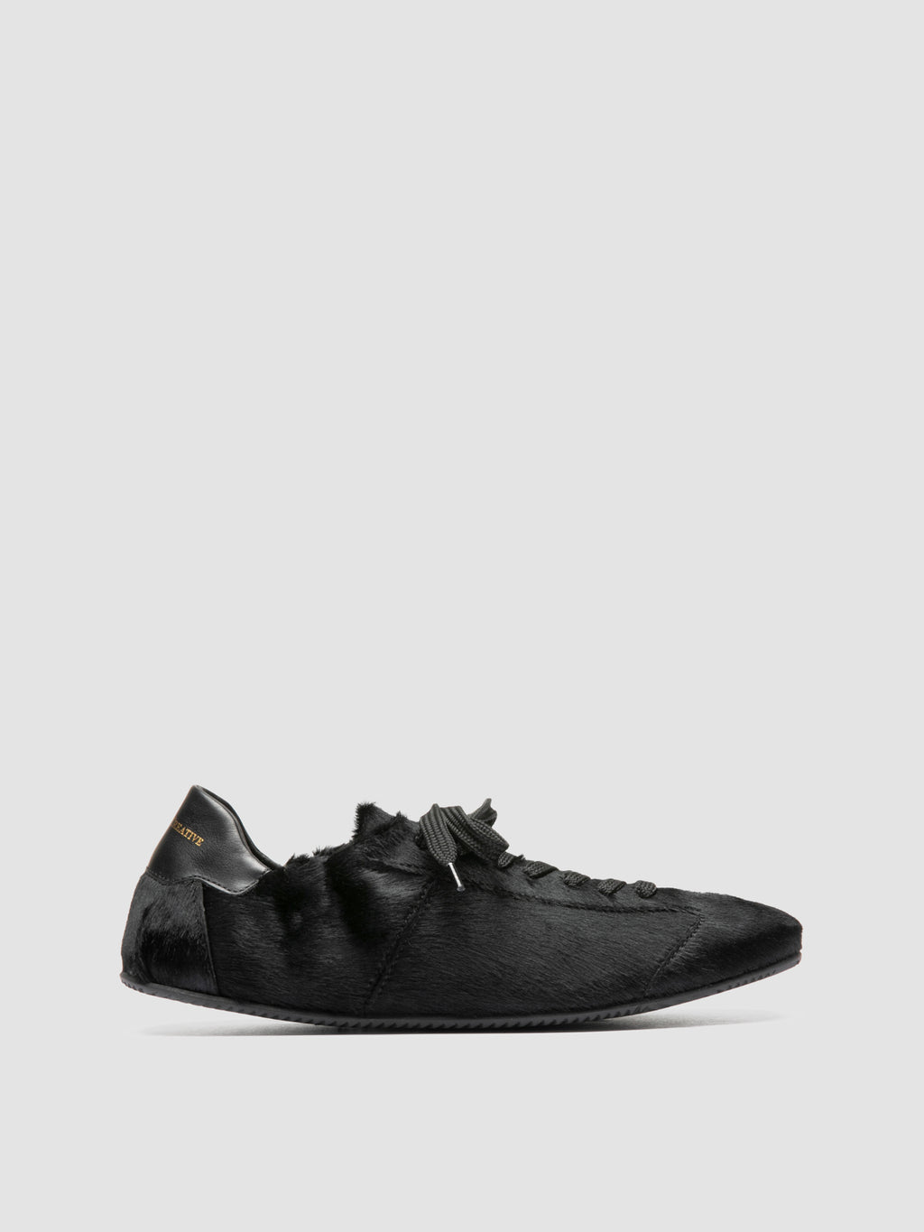 BALLET 102 - Sneaker Basse in Pelle Nera - image 1,side view